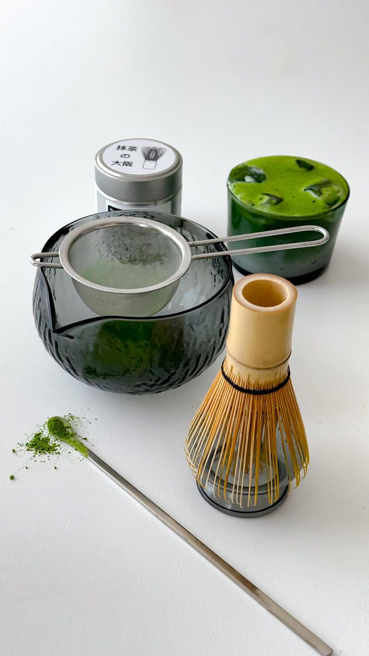 Black Transparent Matcha Set